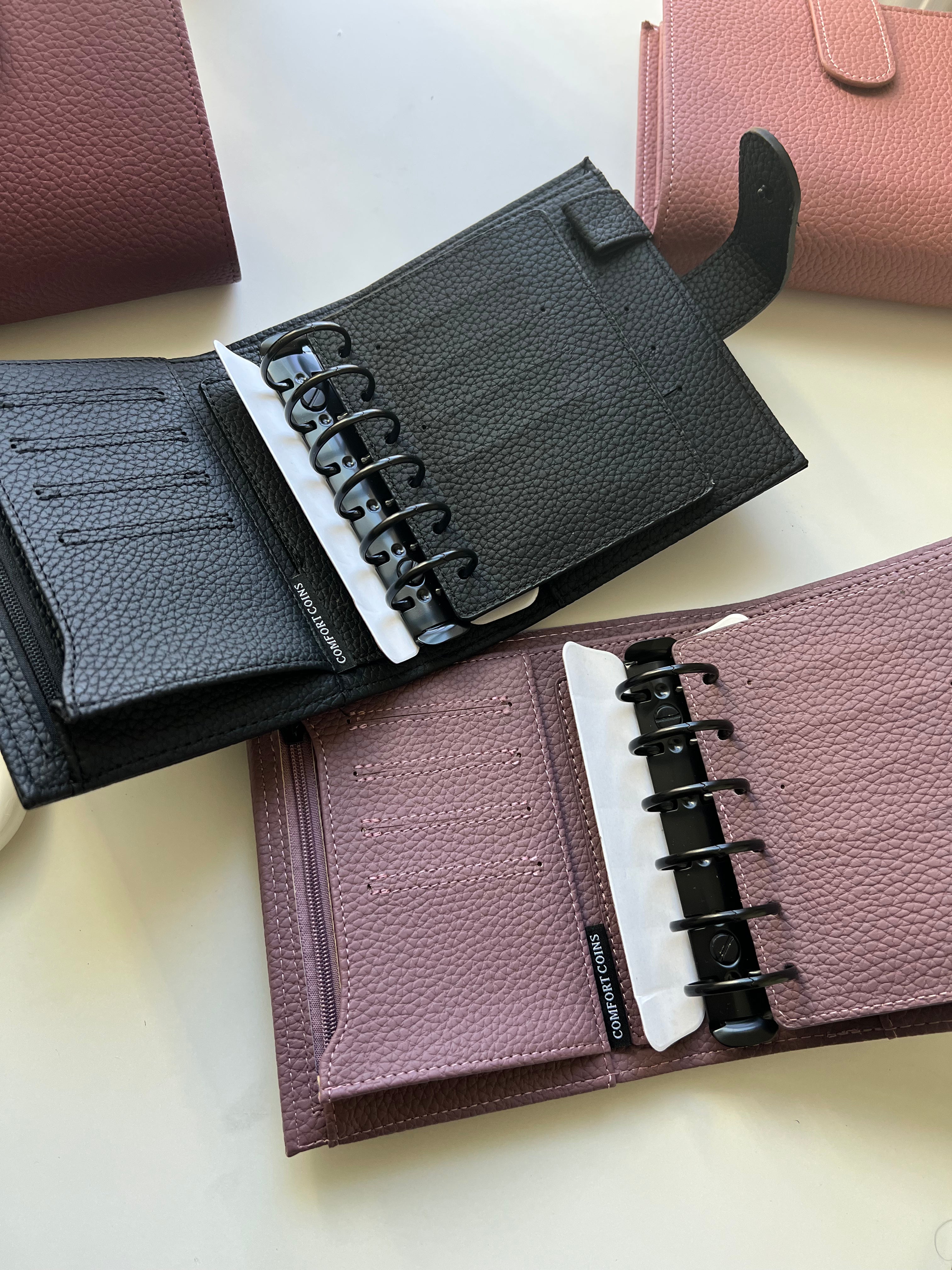 A7 30mm Matte Black Rings Binder| A7 Budget Binder| A7 Planner
