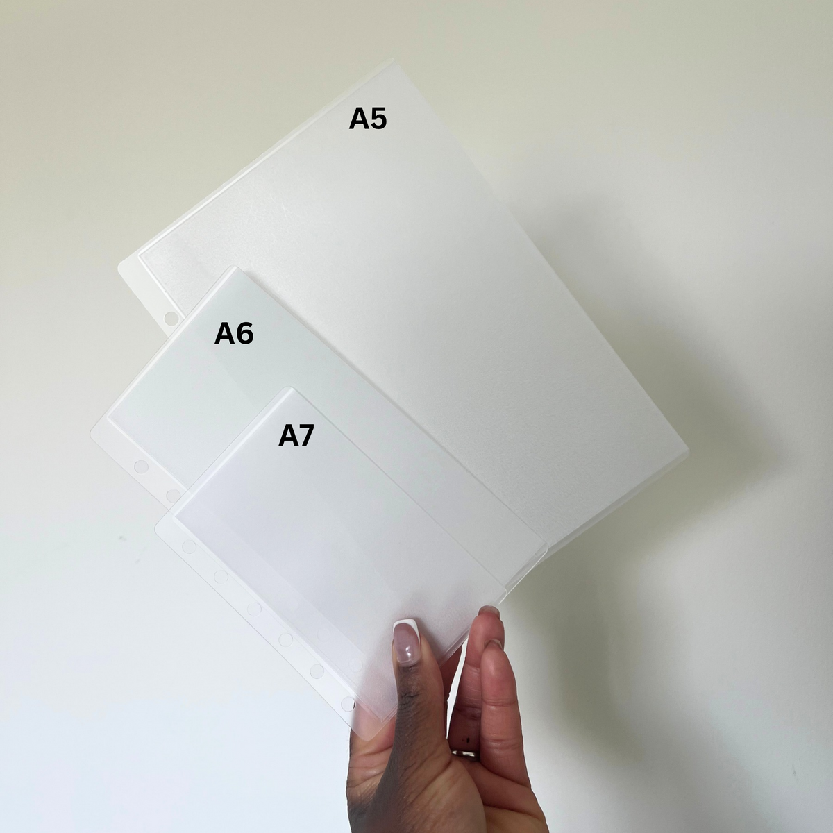 A5, A6, A7 Matte Vellum Blank  Envelopes
