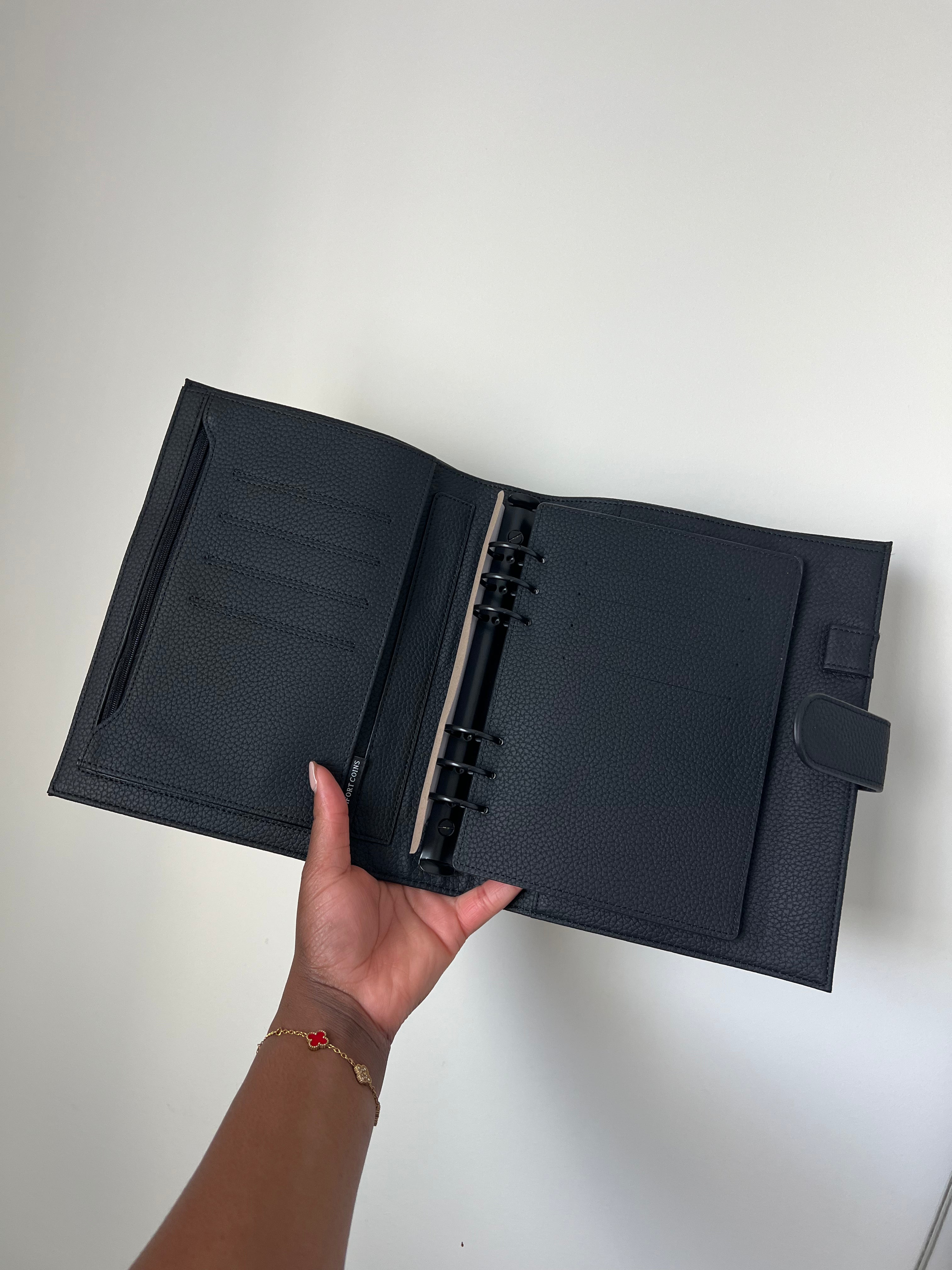A5 Budget Binders | 30mm Black Rings