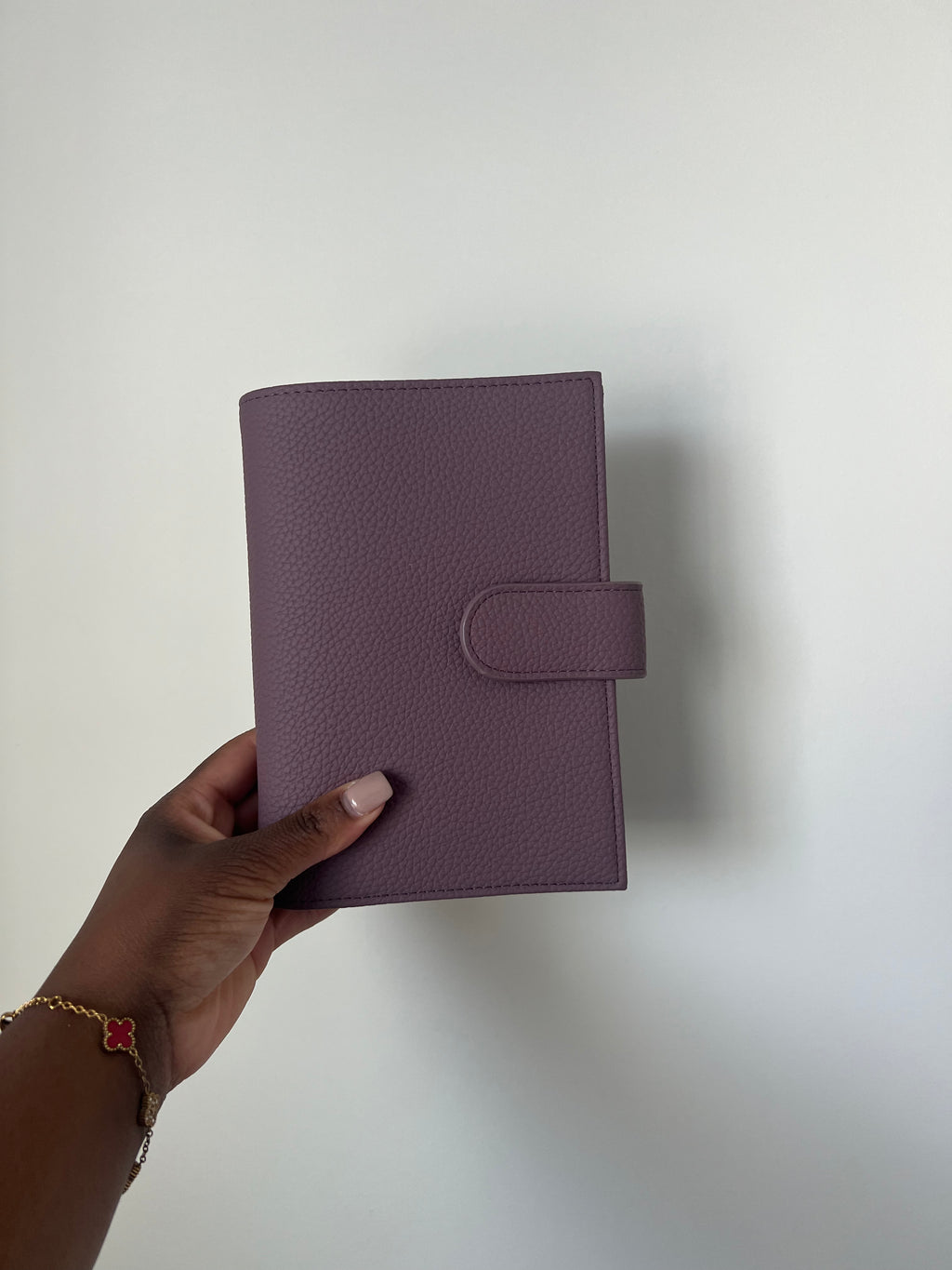 A6 Leather Binder | 30mm Black Rings | IMPERFECT BINDERS