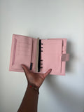 A6 Leather Binder | 30mm Black Rings | IMPERFECT BINDERS