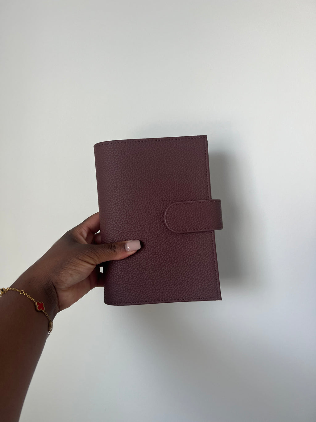 A6 Leather Binder | 30mm Black Rings | IMPERFECT BINDERS