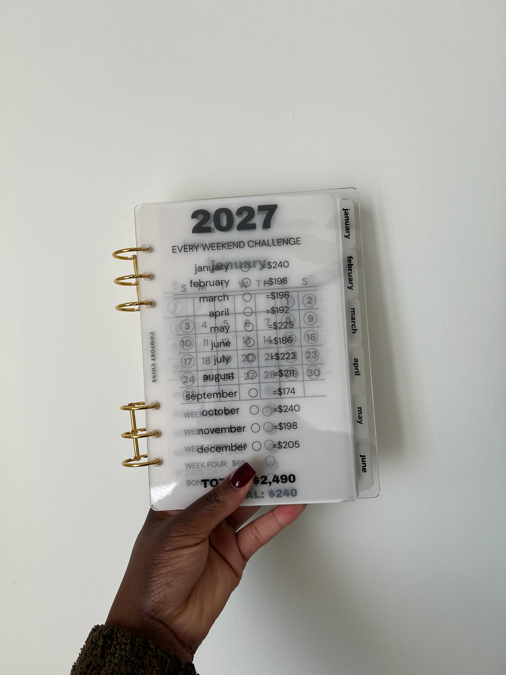 A5 Handmade 2027 Every Weekend Challenge Bundle