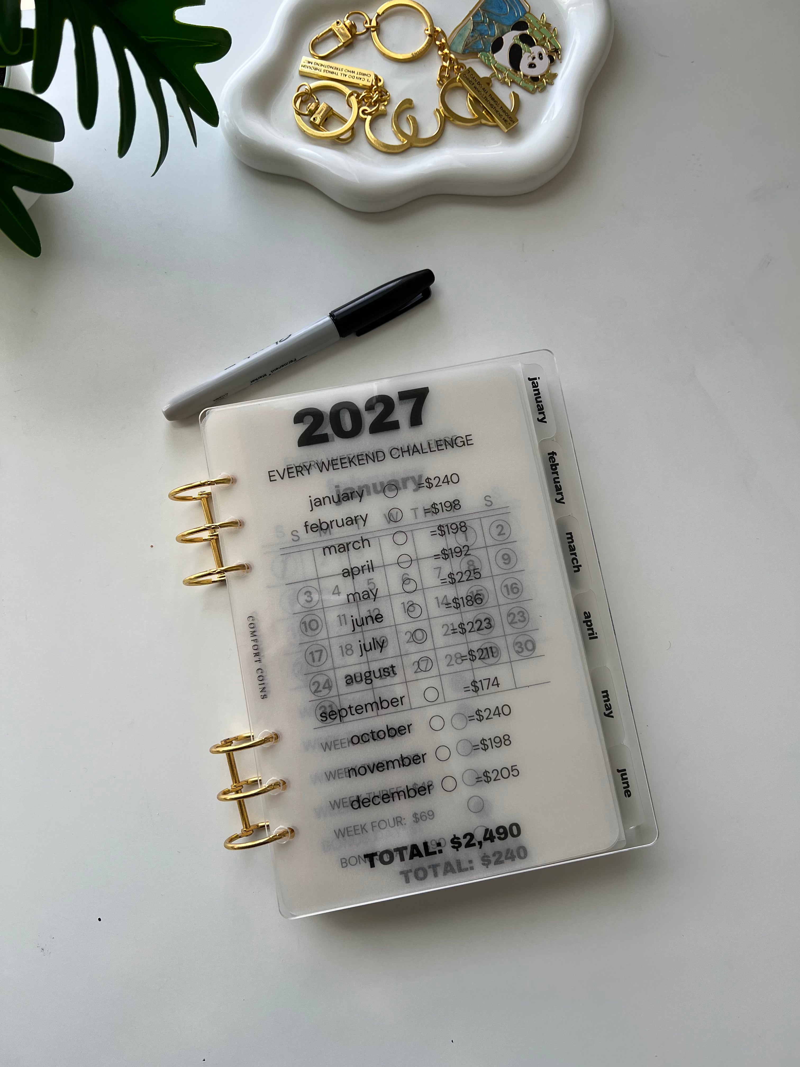A5 Handmade 2027 Every Weekend Challenge Bundle