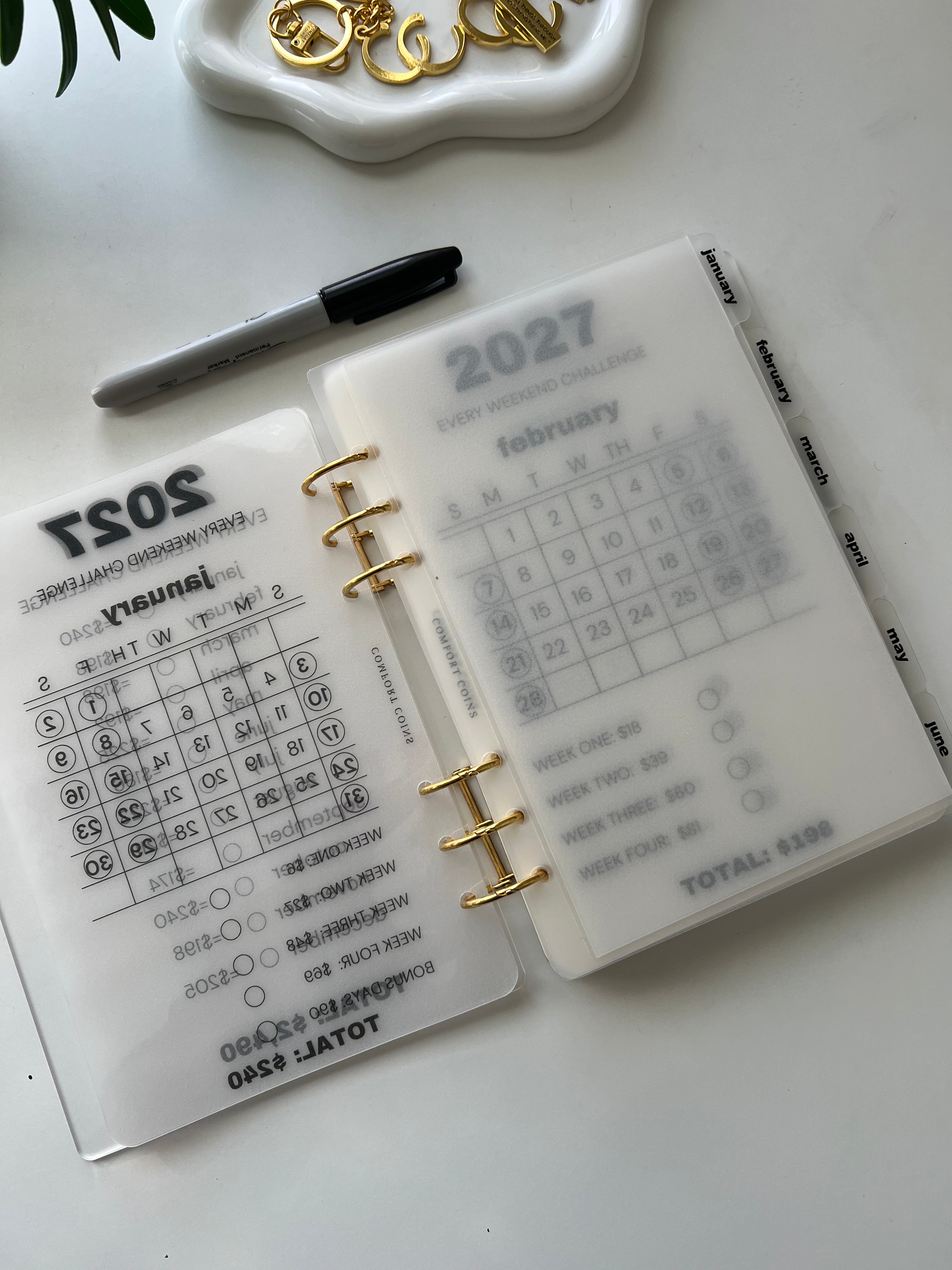 A5 Handmade 2027 Every Weekend Challenge Bundle