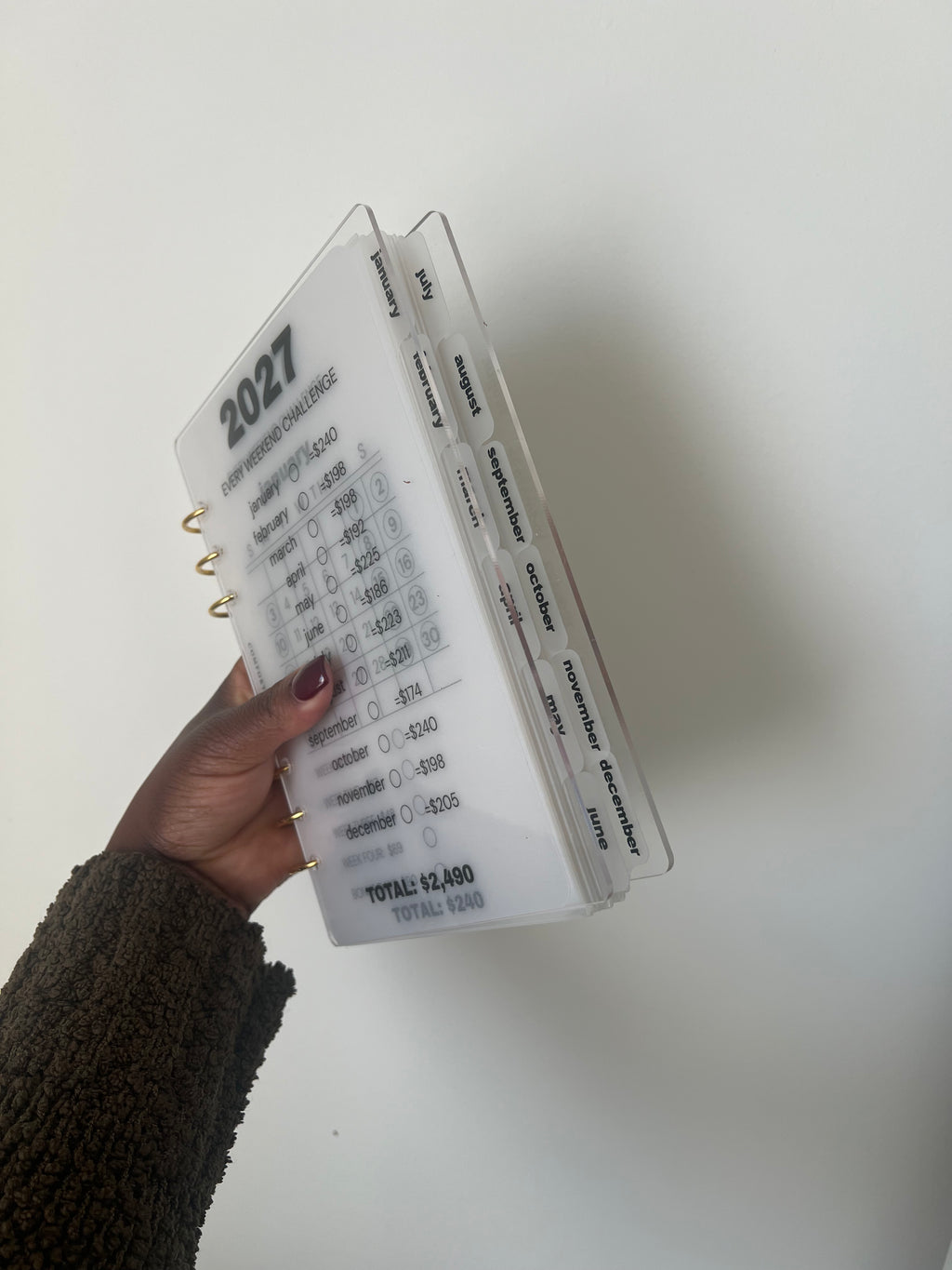 A5 Handmade 2027 Every Weekend Challenge Bundle