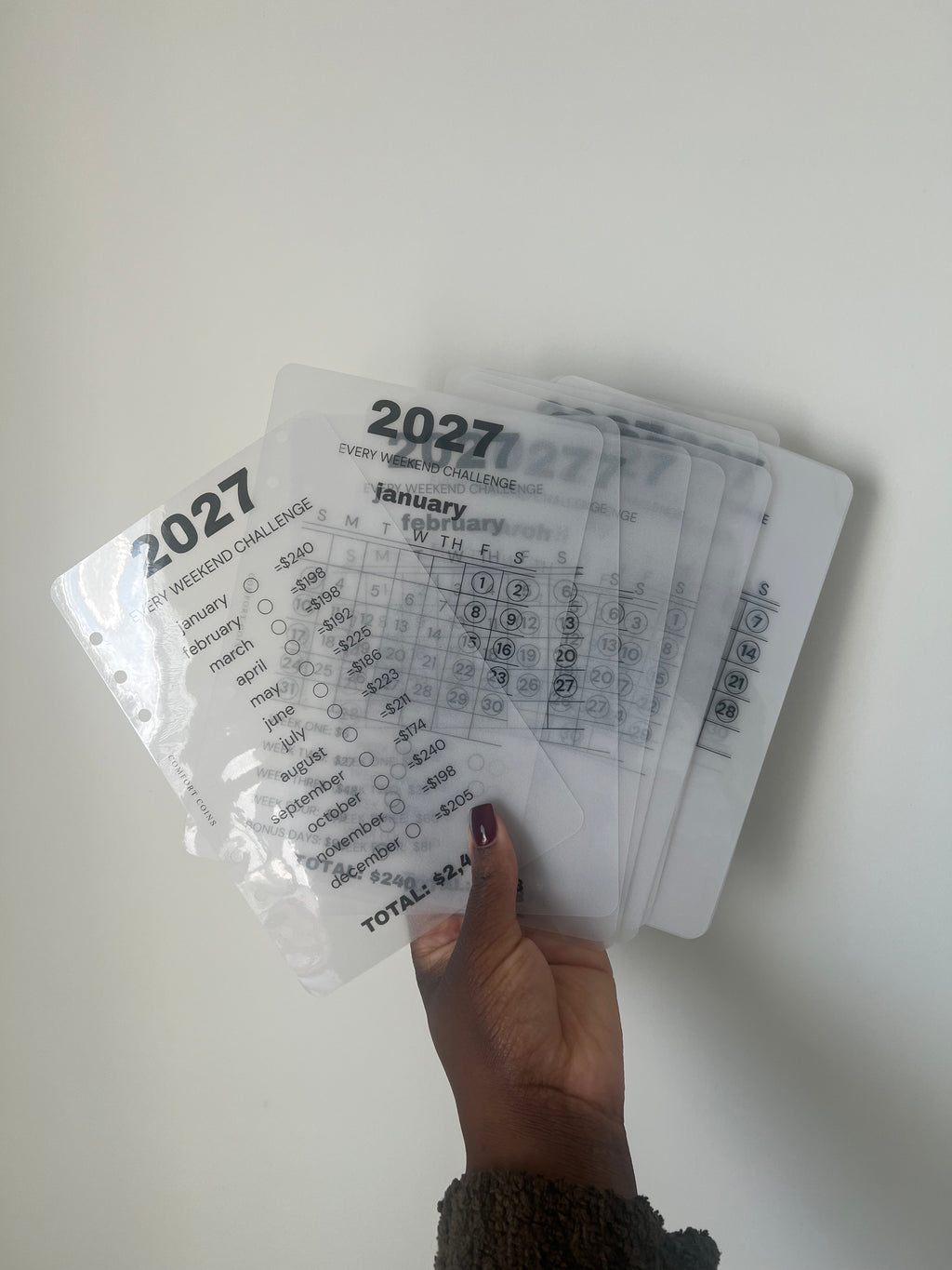 A5 Handmade 2027 Every Weekend Challenge Bundle