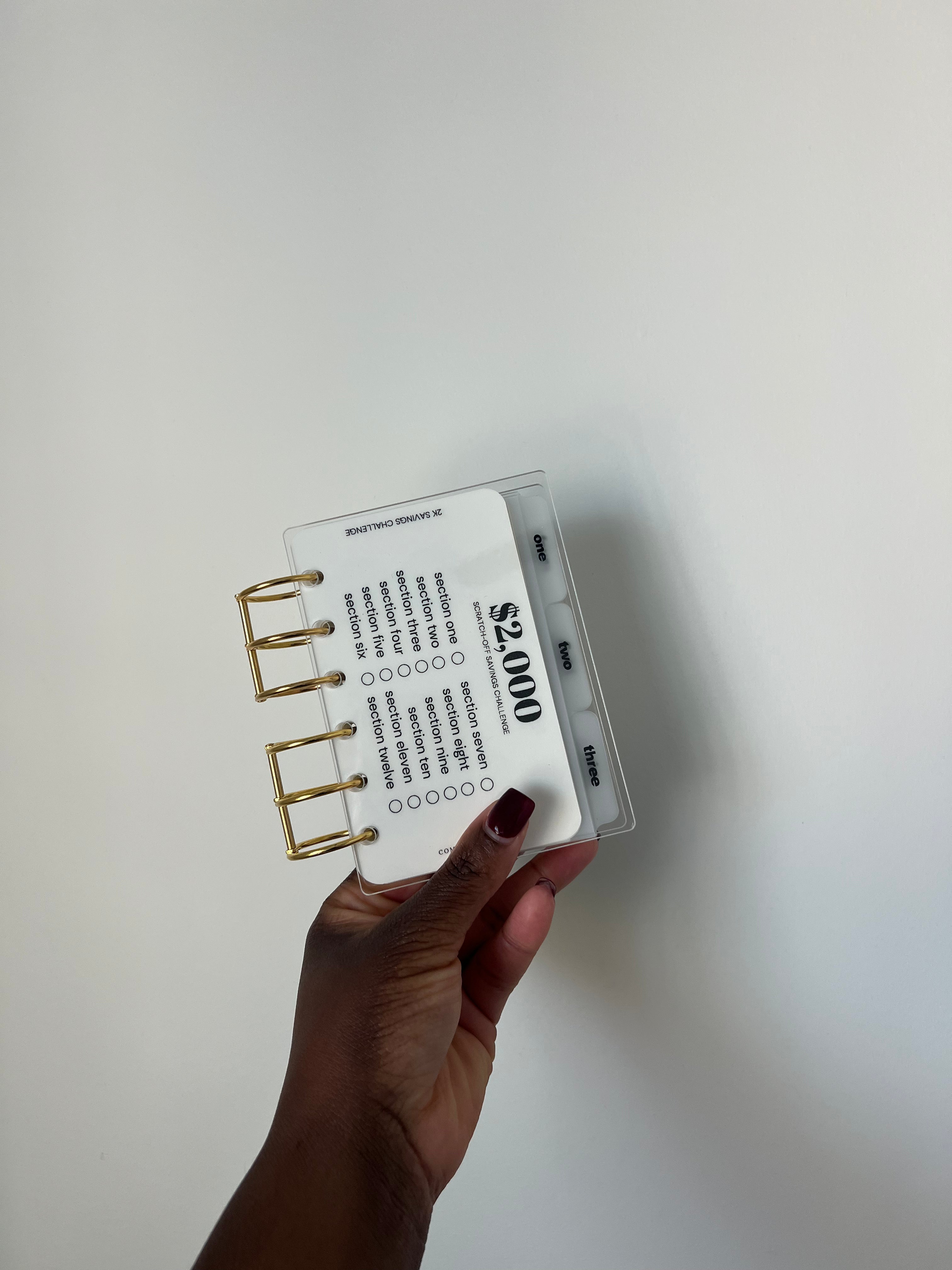A7 Scratch-Off $2K Saving Bundles + PVC Matte Tabbed Envelopes