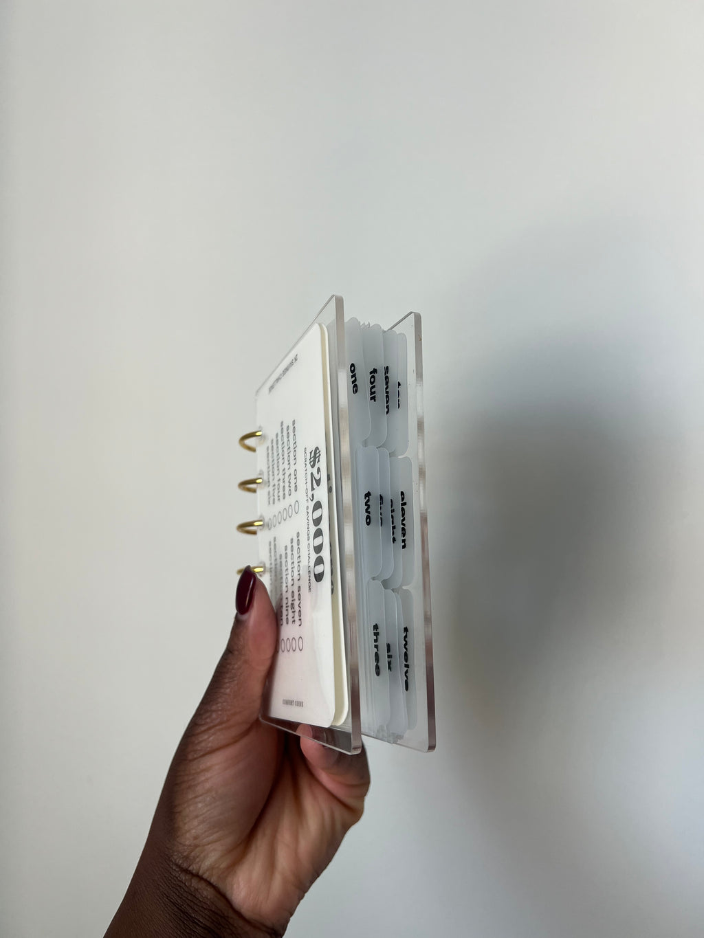 A7 Scratch-Off $2K Saving Bundles + PVC Matte Tabbed Envelopes