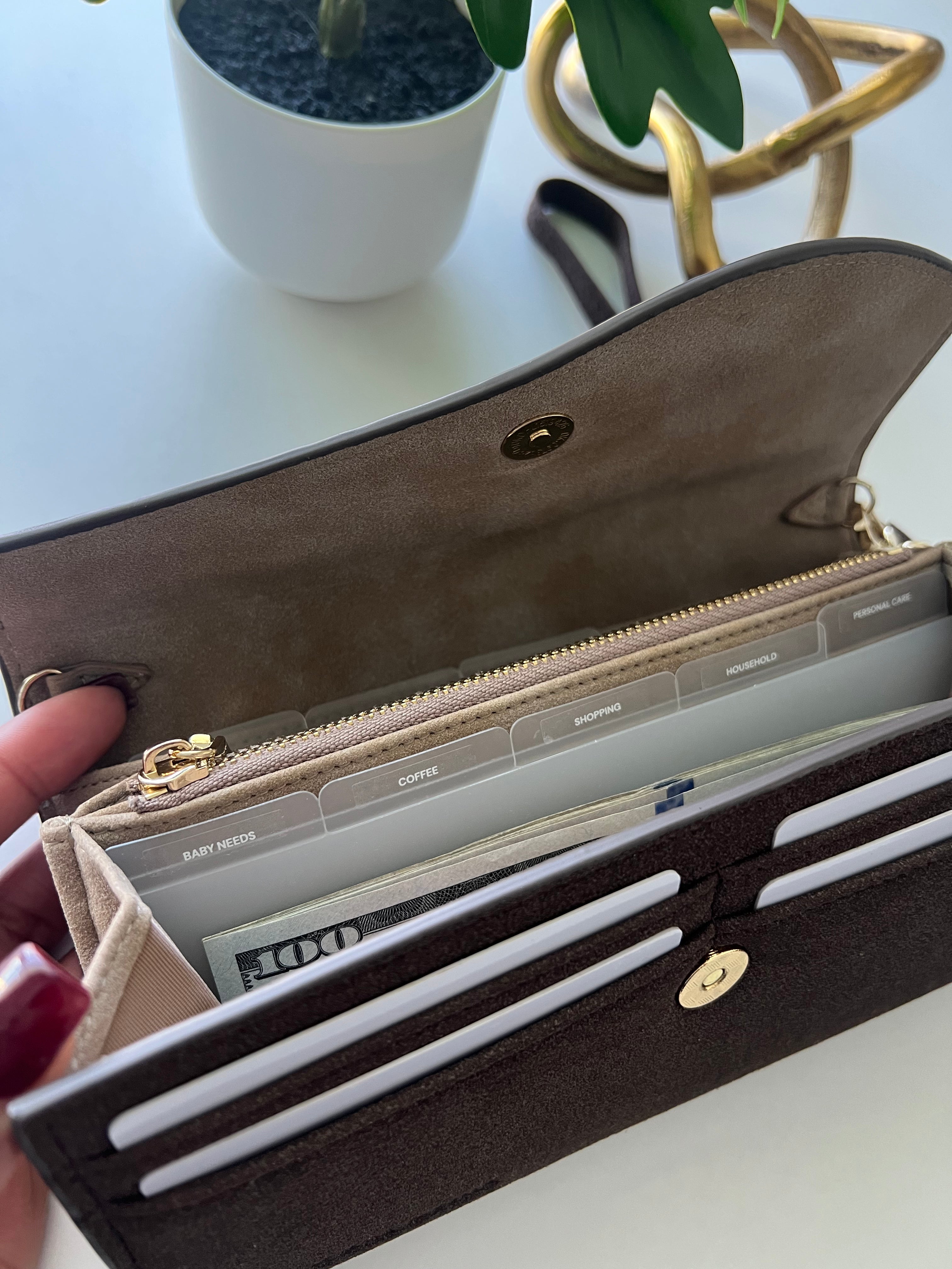 IMPERFECT Convertible Cash Stuffing Wallet - 50% OFF
