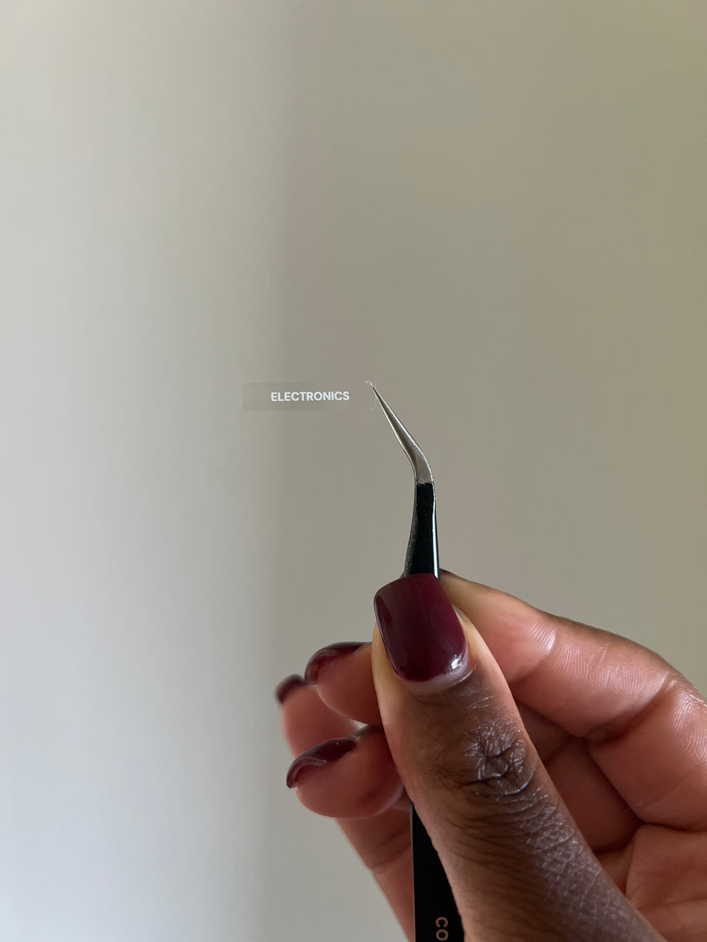 80 pcs Clear Divider Labels + CC Tweezers