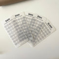 A6 Savings Bundle Inserts (400, 500, 600, 800, 1000)