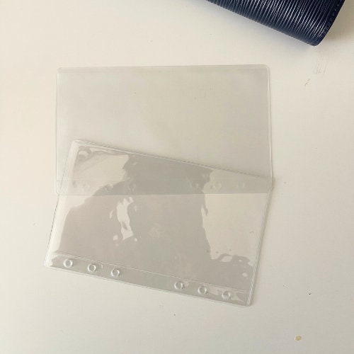 A6 Clear and Matte Zipperless Envelopes