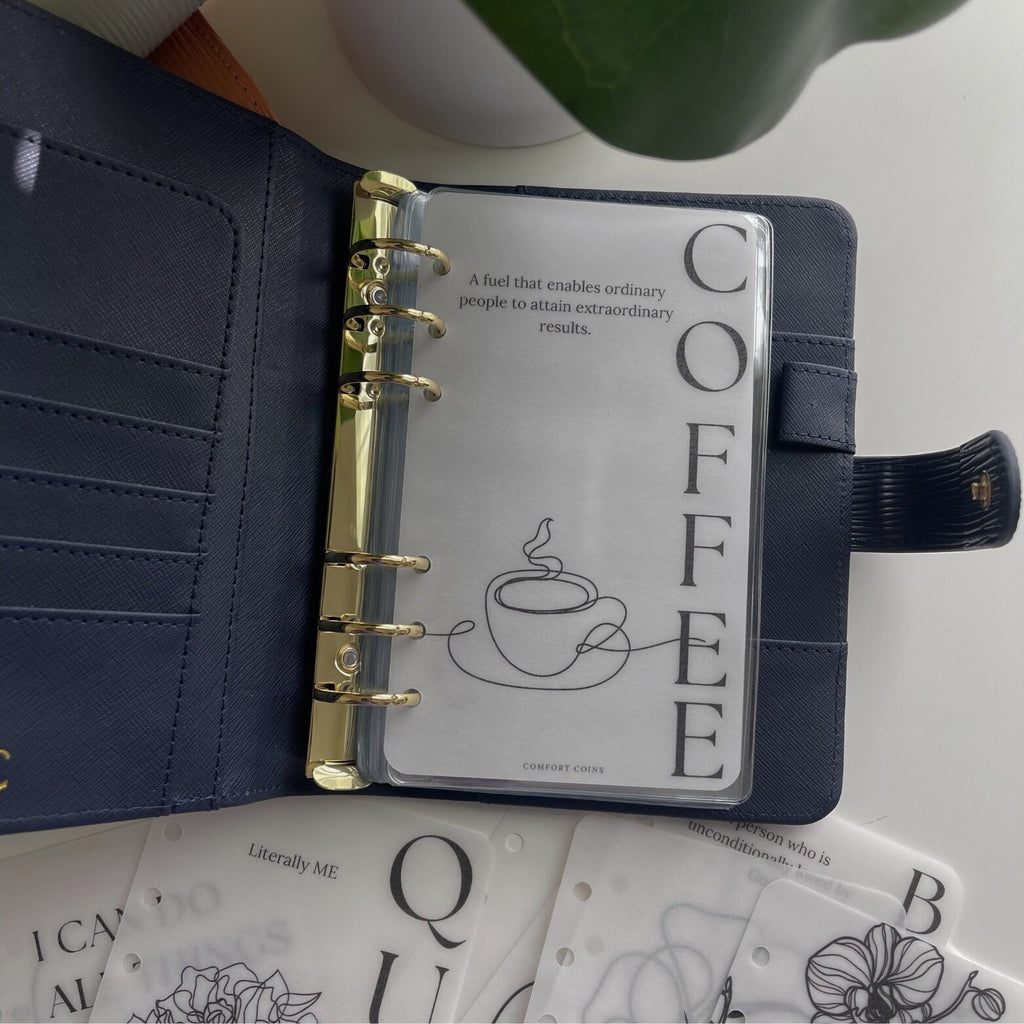 A6 Frosted Dashboards | A6 Planner Dashboards | Line Art Dashboards | Women Beauty Dashboards| Motivational A6 Dashboards