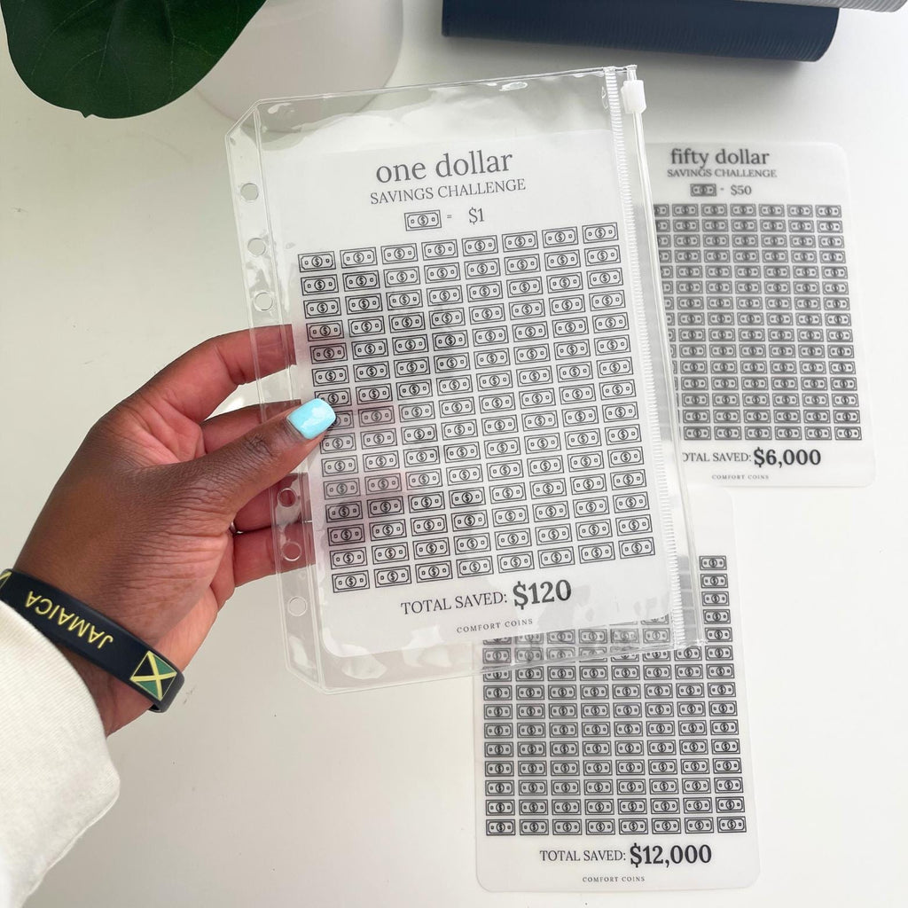 A5 Dollars Challenge Inserts Bundle