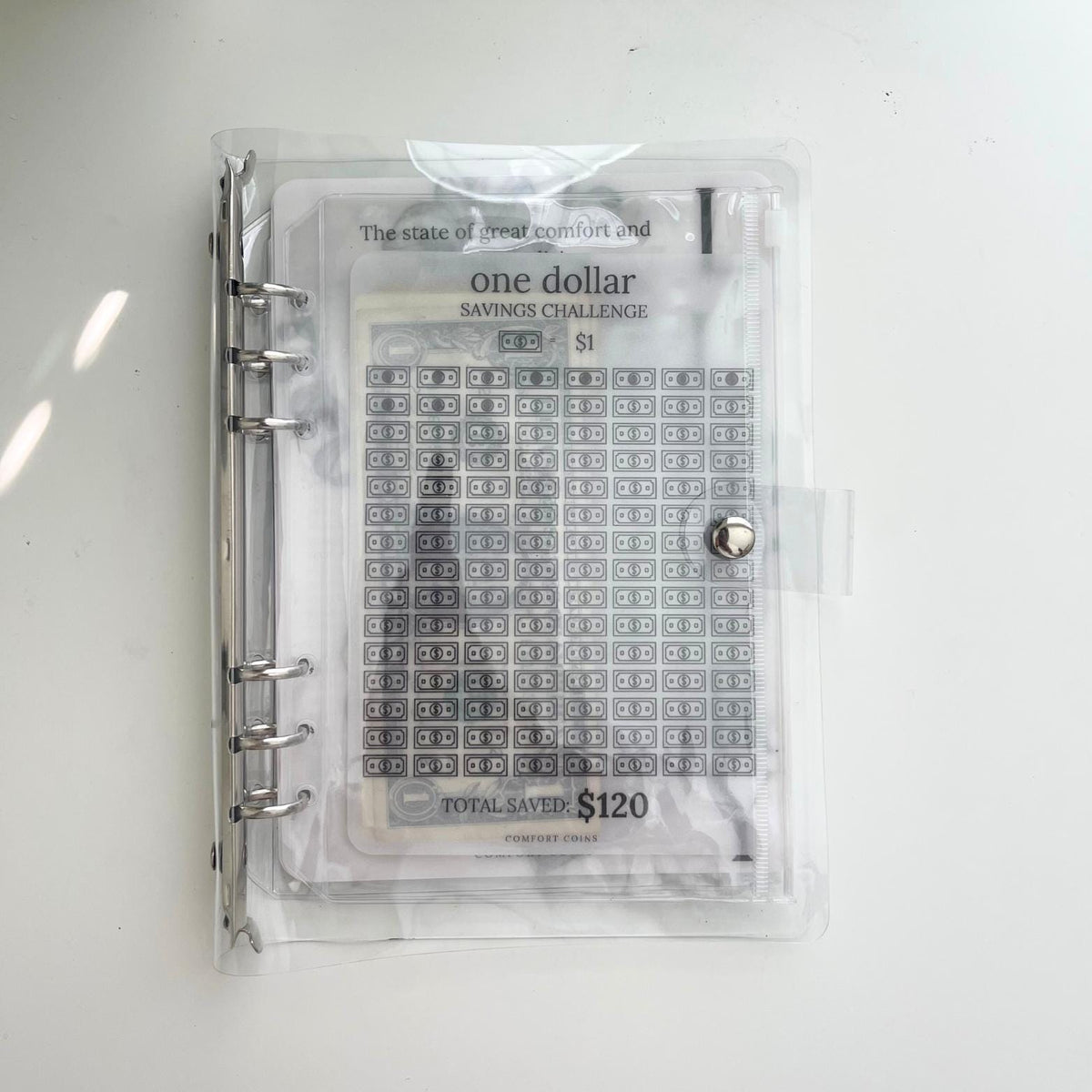 A5 Dollars Challenge Inserts Bundle