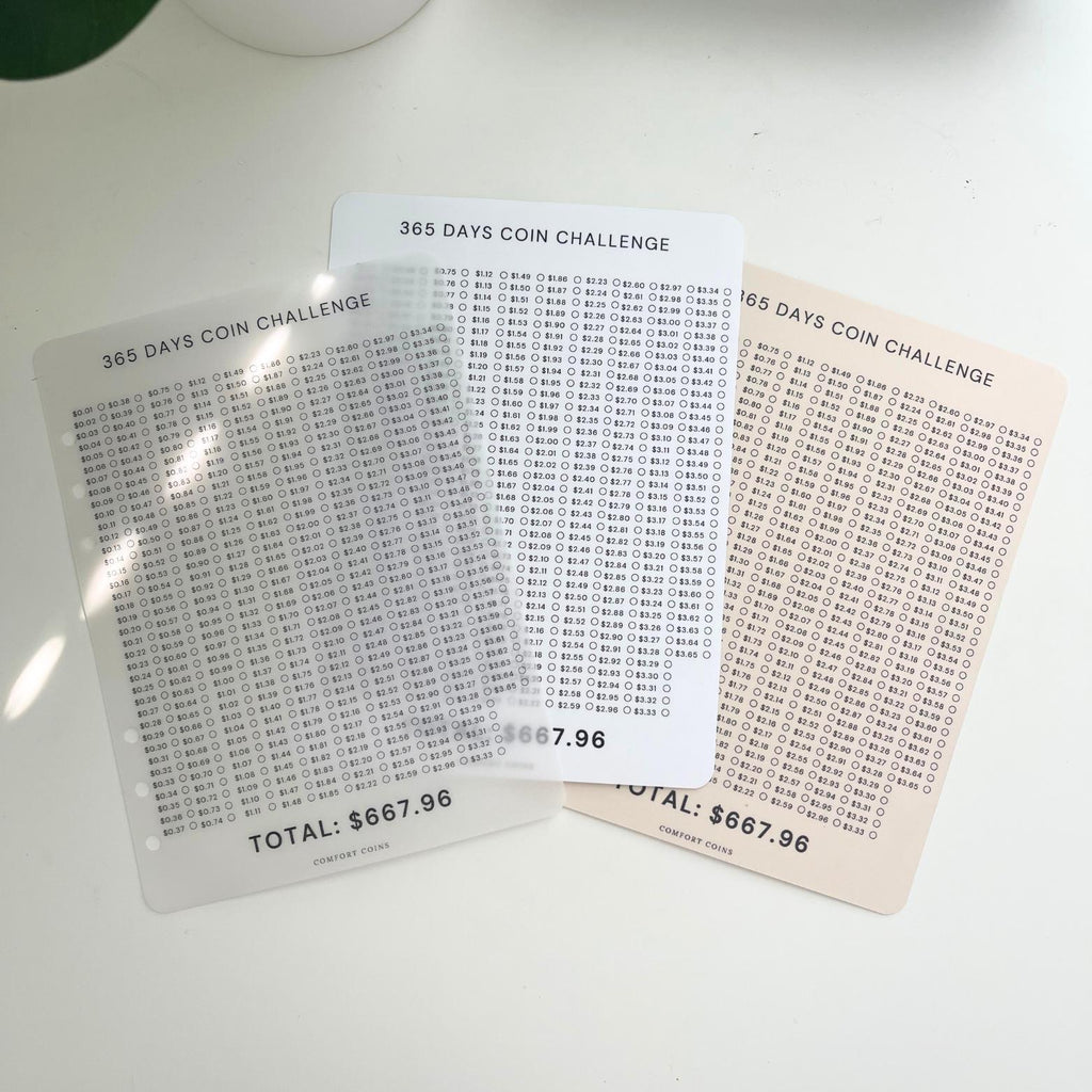 A5 365 Days Coin Challenge