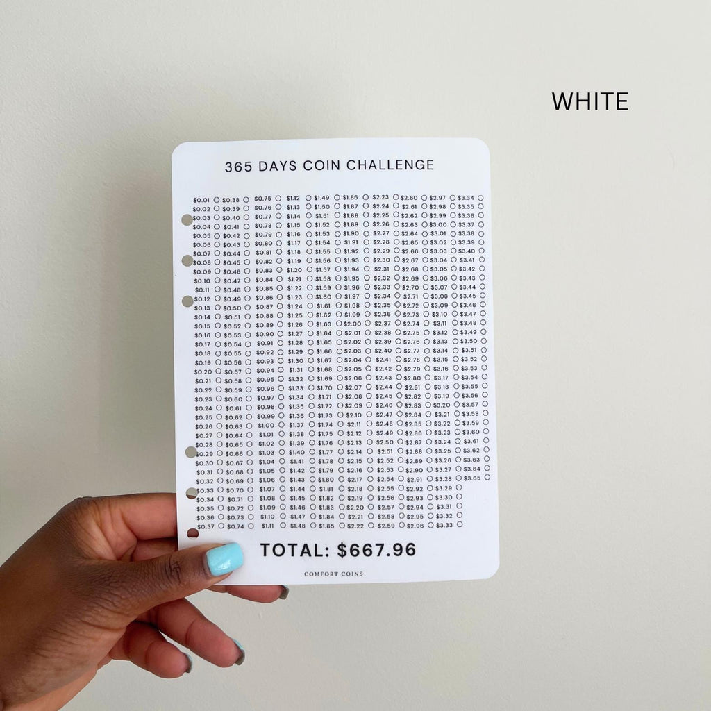 A5 365 Days Coin Challenge