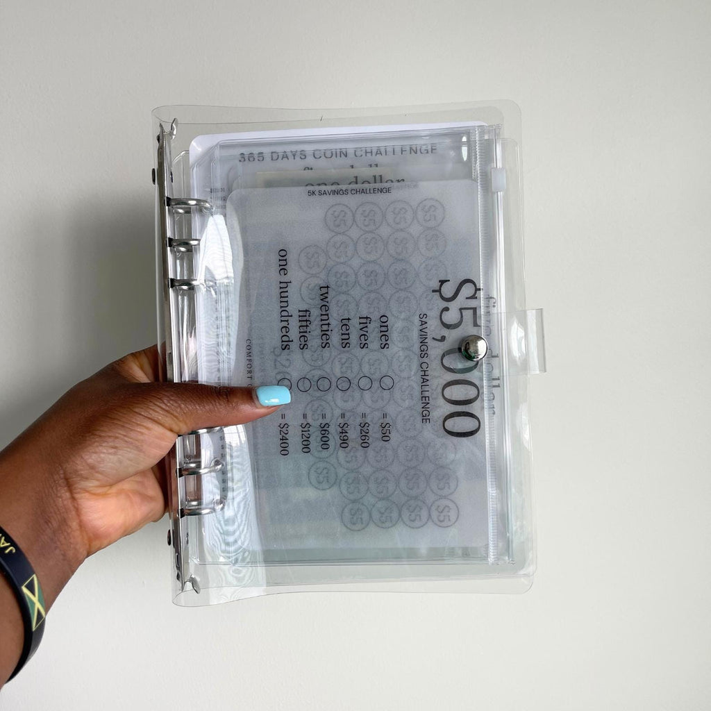 A5 5k Dollars Savings Challenge Inserts Bundle