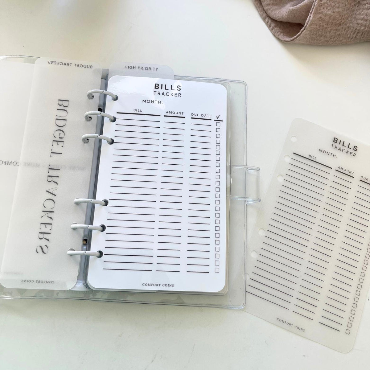 A6 Bill Trackers