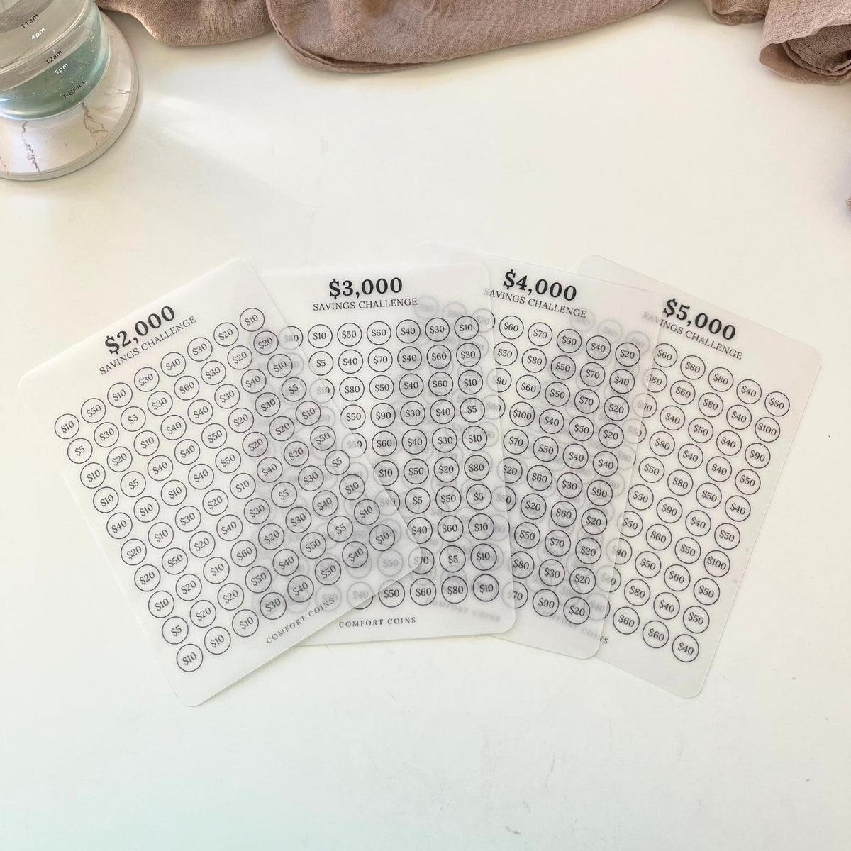 A5 2K, 3K, 4K, 5K Savings Inserts