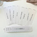 A5 Vellum Category Bookmarks