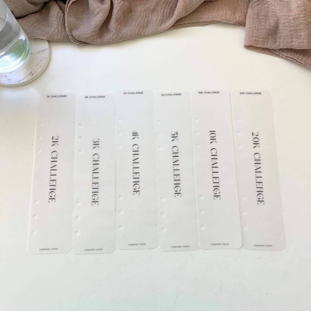 A5 Vellum Category Bookmarks