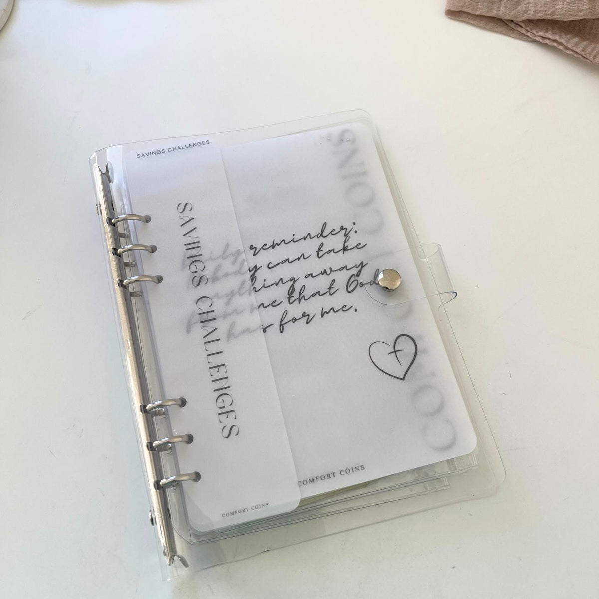 A5 Vellum Category Bookmarks