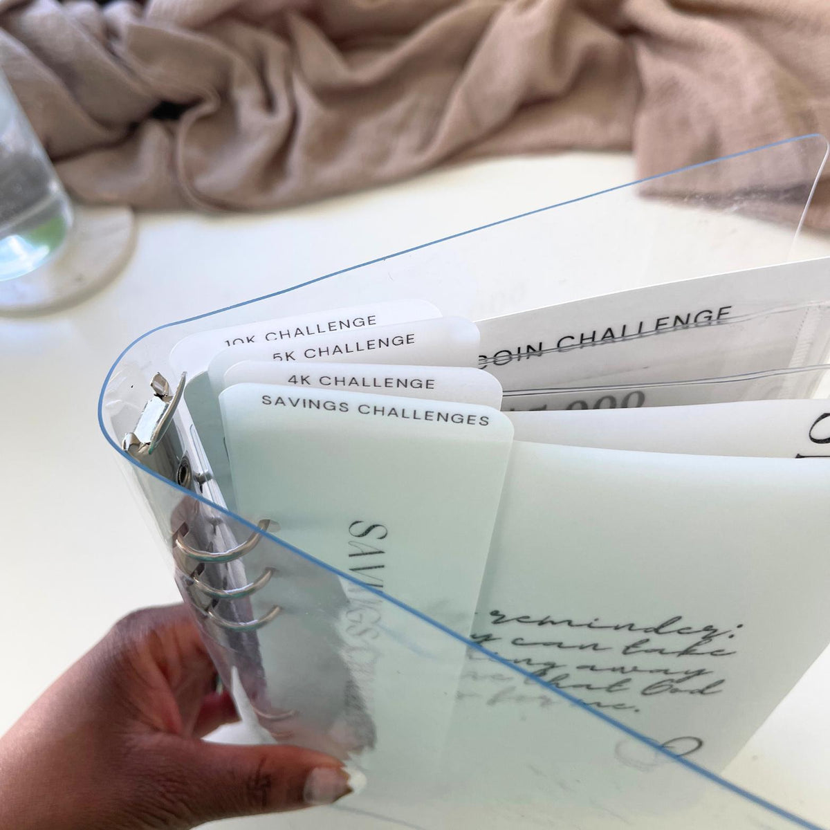 A5 Vellum Category Bookmarks