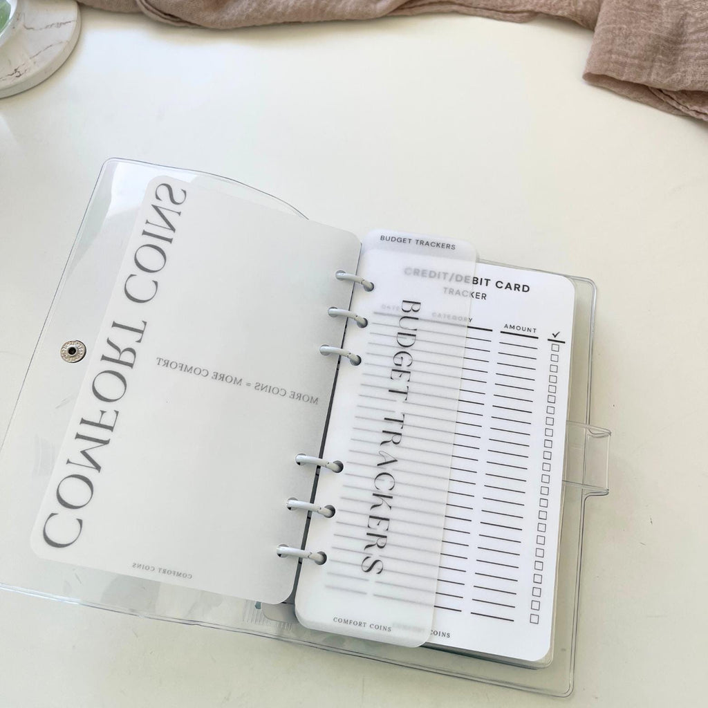 A6 Vellum Category Bookmarks