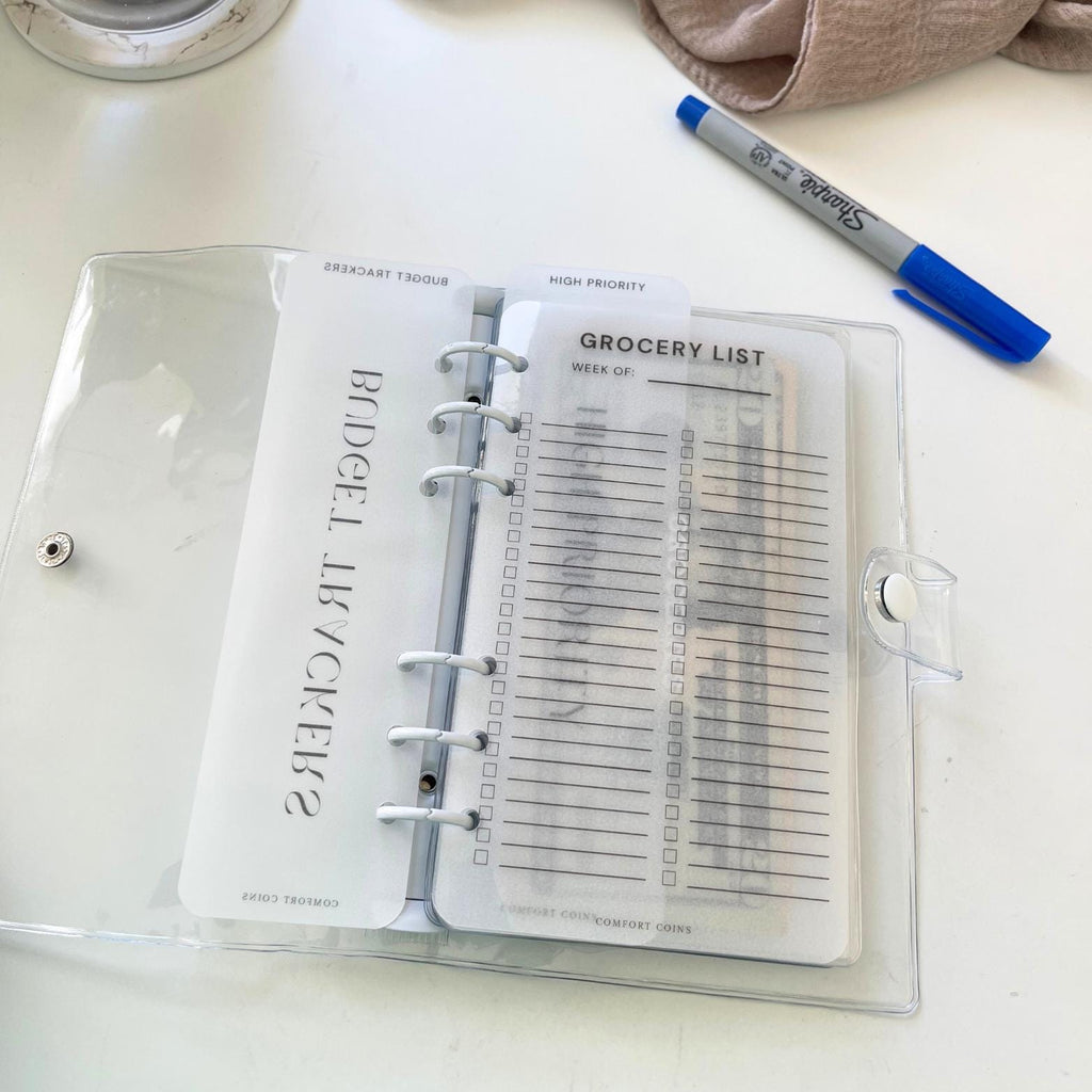 A6 Grocery List Budget Tracker