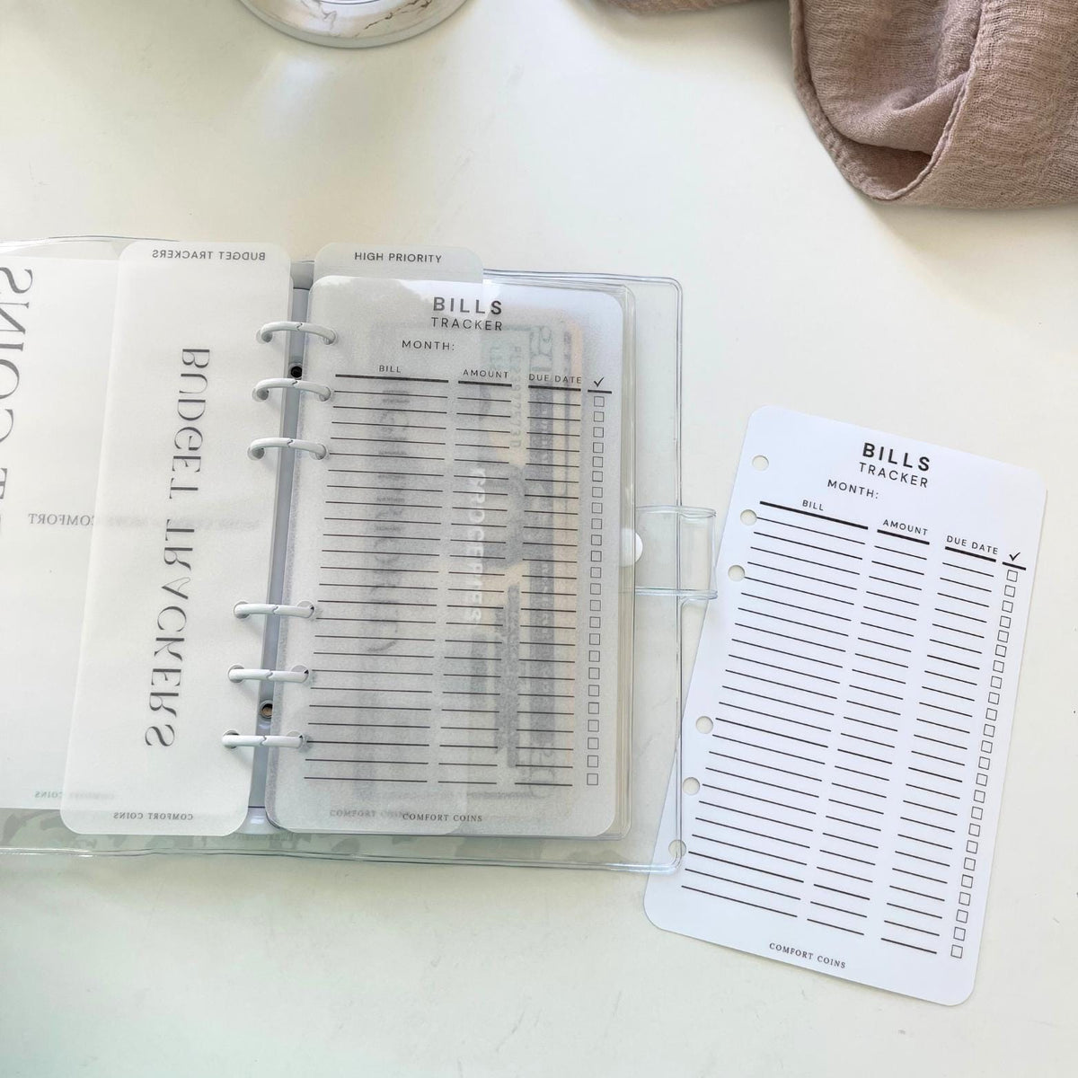 A6 Bill Trackers