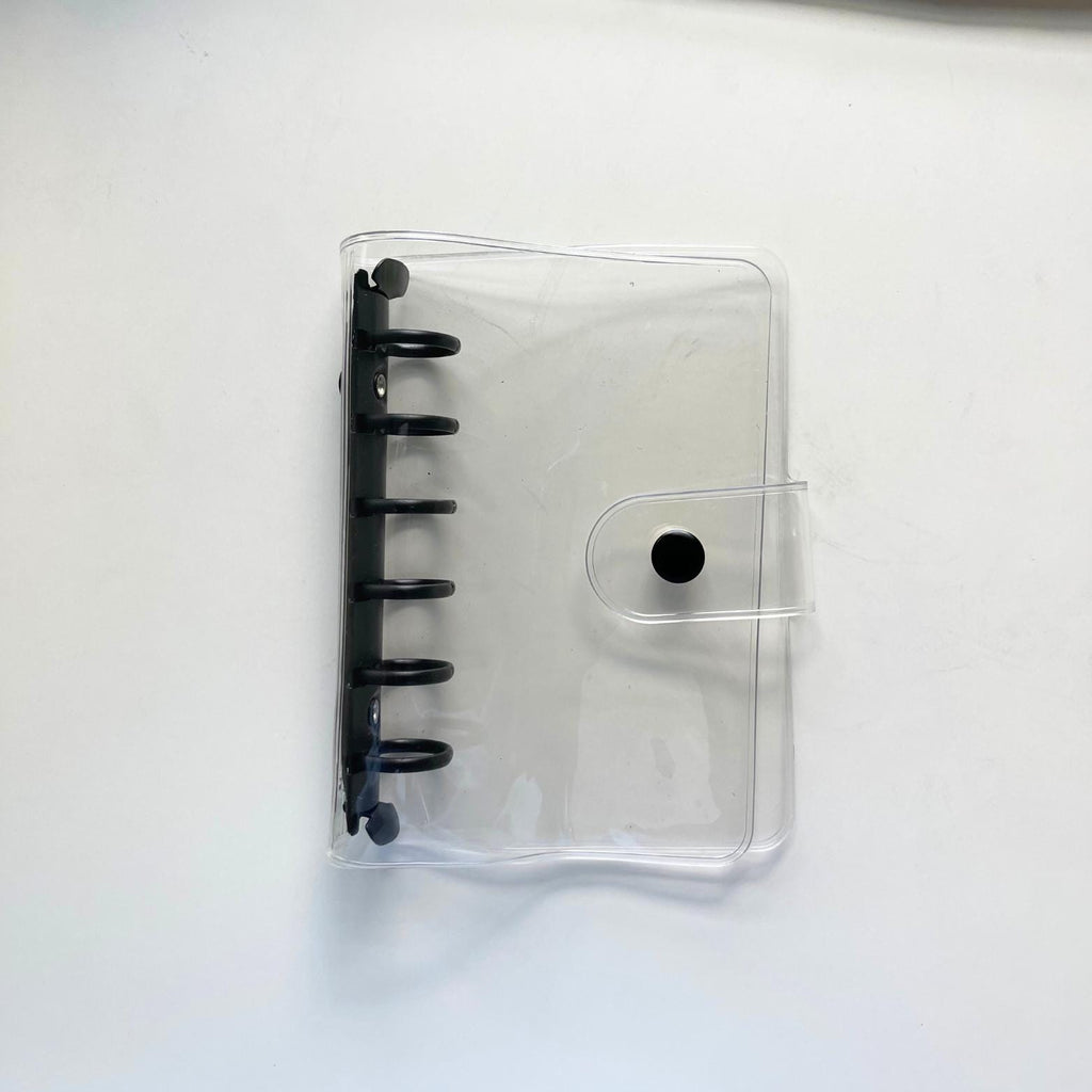 A7 Vinyl Black Rings Budget Binder |  A7 Cash Budget Binder