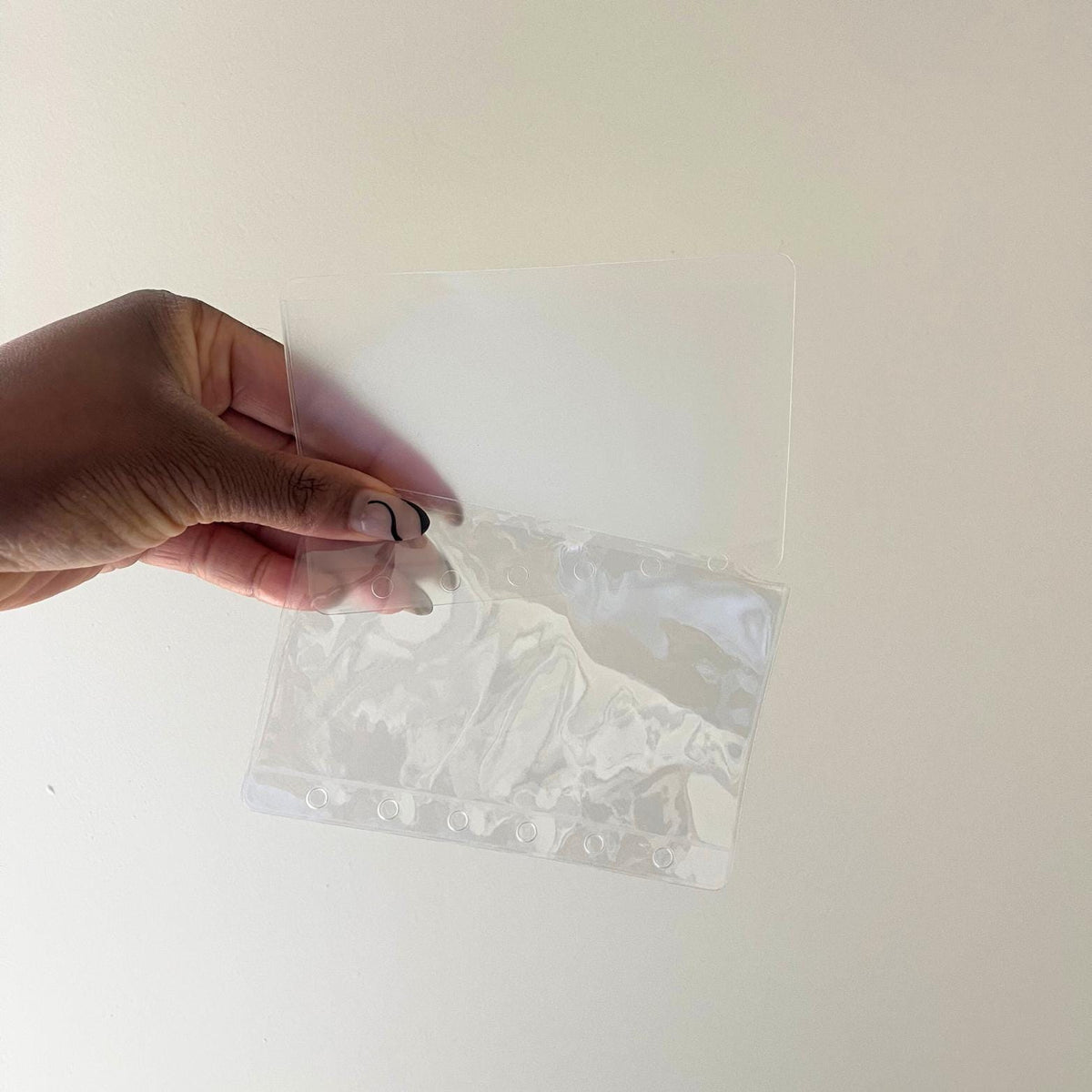 A7 Clear/ Matte Zipless Envelopes