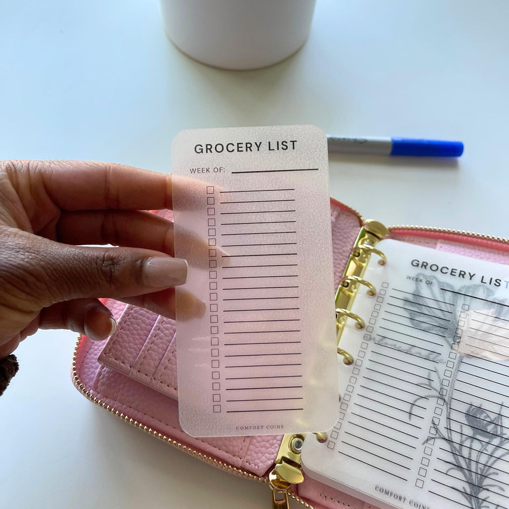 A7 Grocery List Budget Tracker