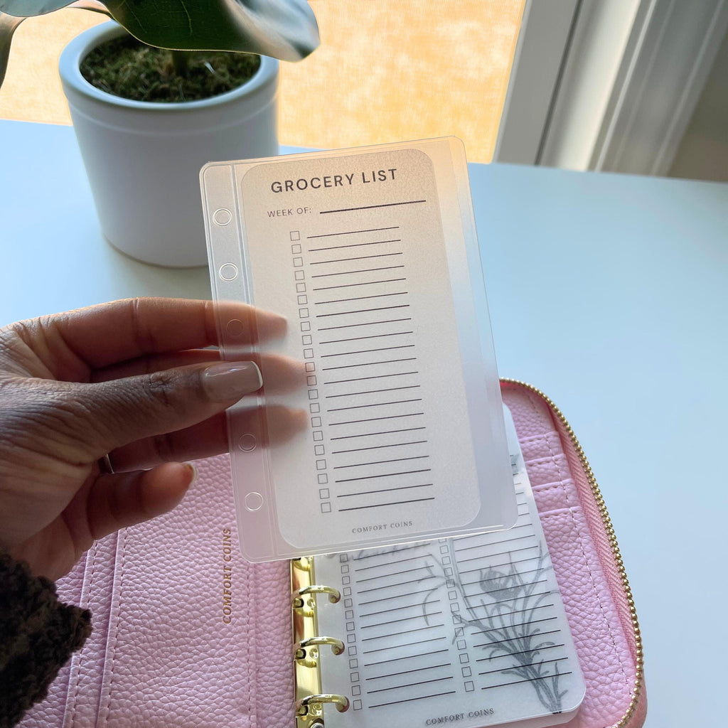 A7 Grocery List Budget Tracker