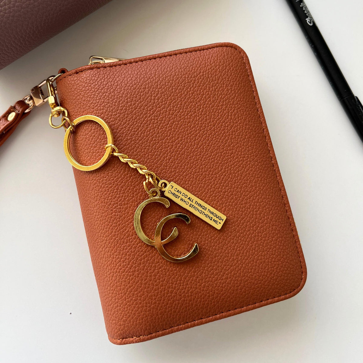 CC Philippians 4:13 Signature Keychain