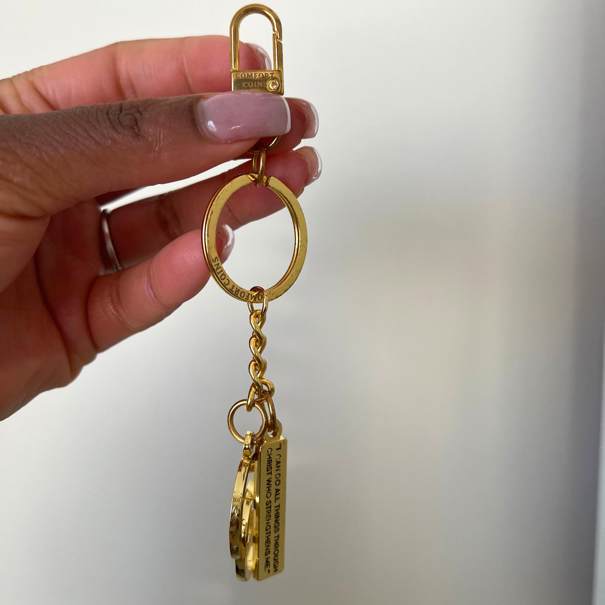 CC Philippians 4:13 Signature Keychain