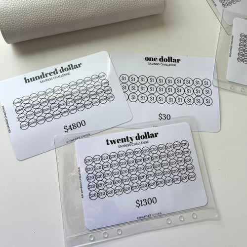 A5 10K Dollars Savings Challenge Inserts Bundle