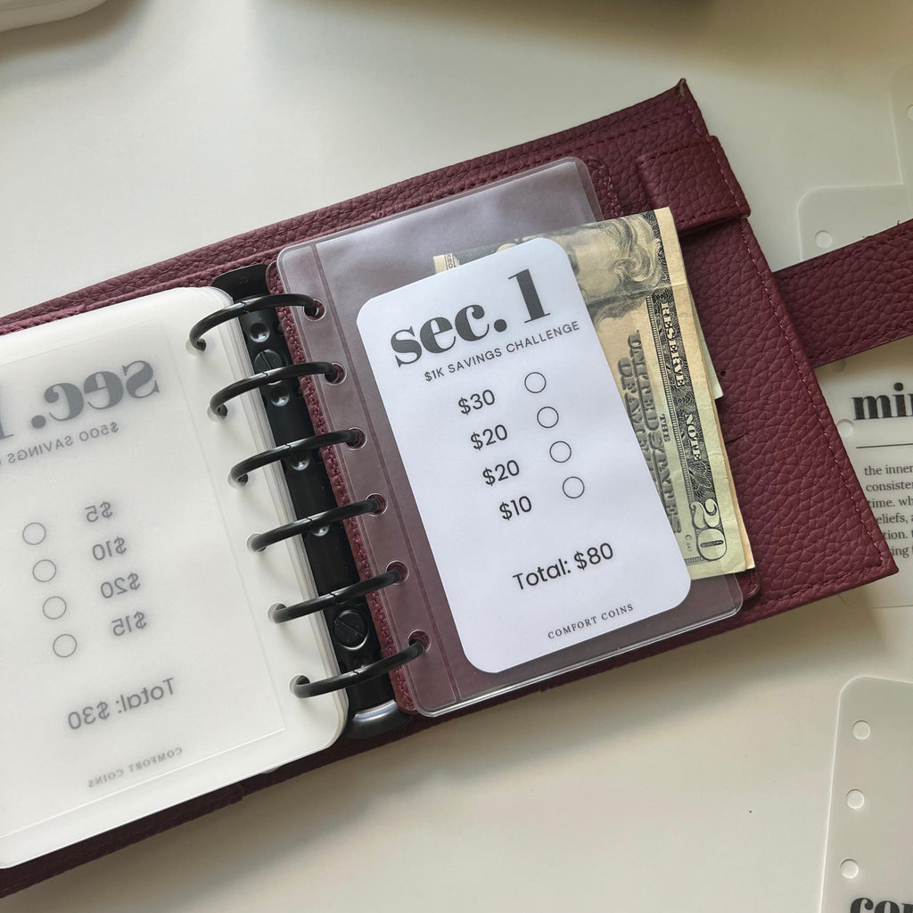 A7 500, 1K + Custom Envelope Challenge Inserts & Envelopes