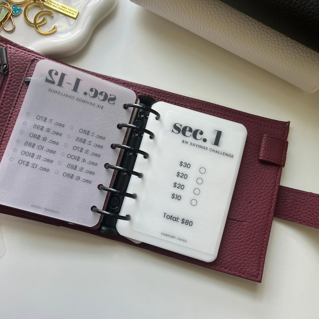 A7 500, 1K + Custom Envelope Challenge Inserts & Envelopes