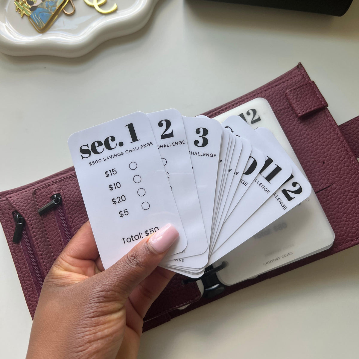 A7 500, 1K + Custom Envelope Challenge Inserts & Envelopes