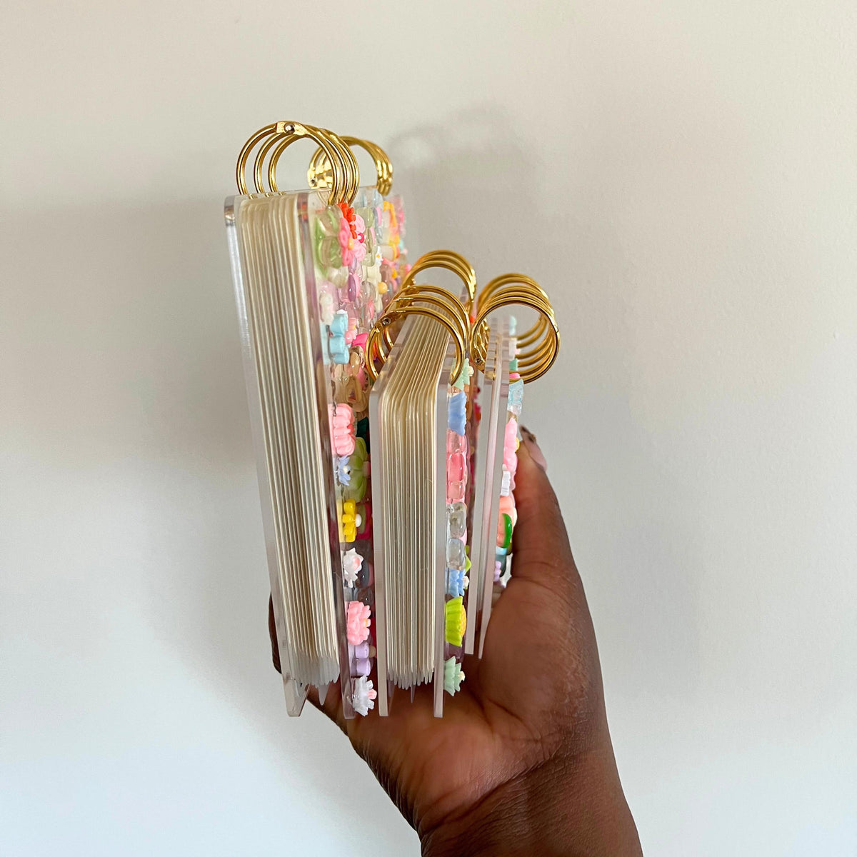 A5/A6/A7 Flower Charmed Acrylic Binders