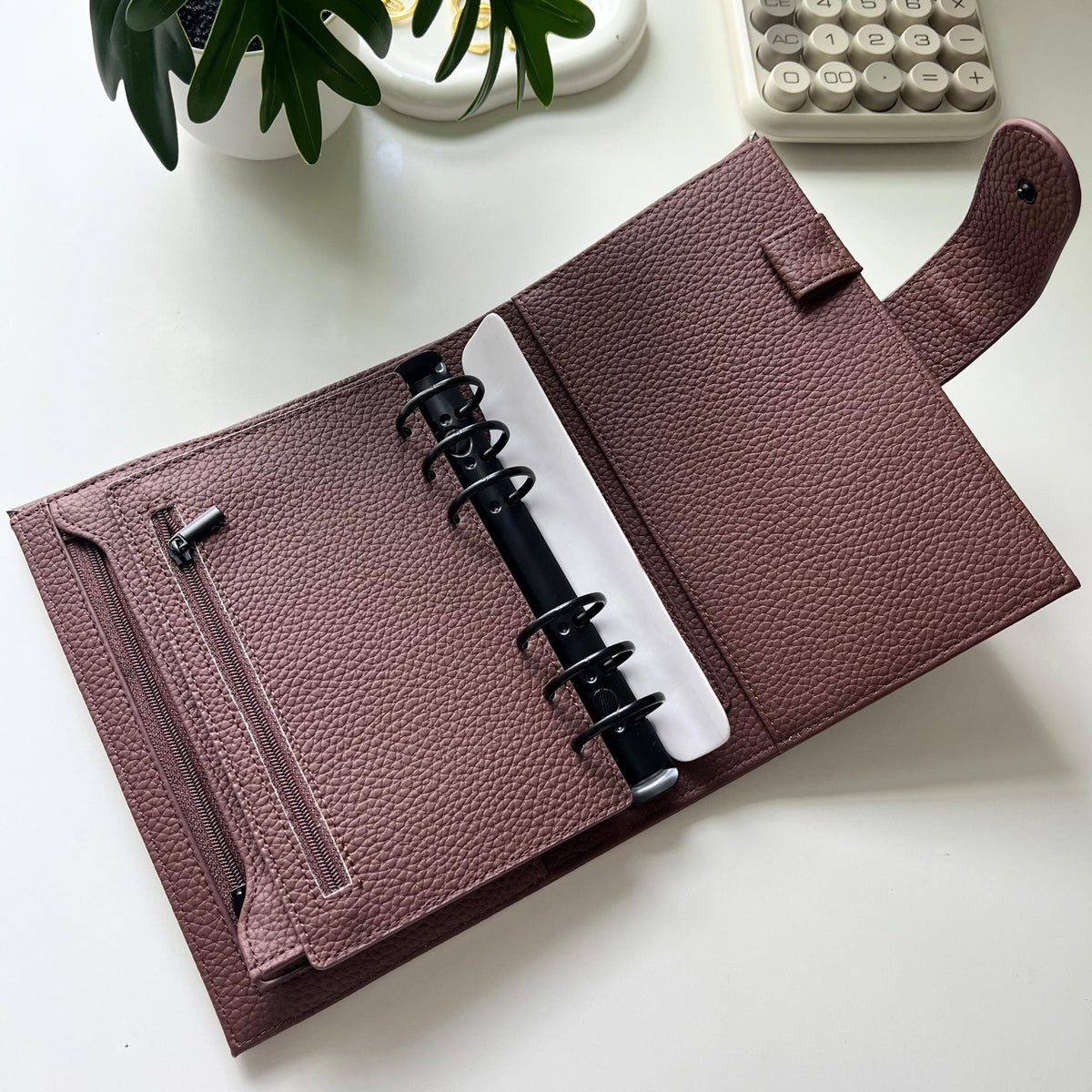 NEW A6 Budget Binders | 30mm Matte Black Rings | Cash Envelope Organizer