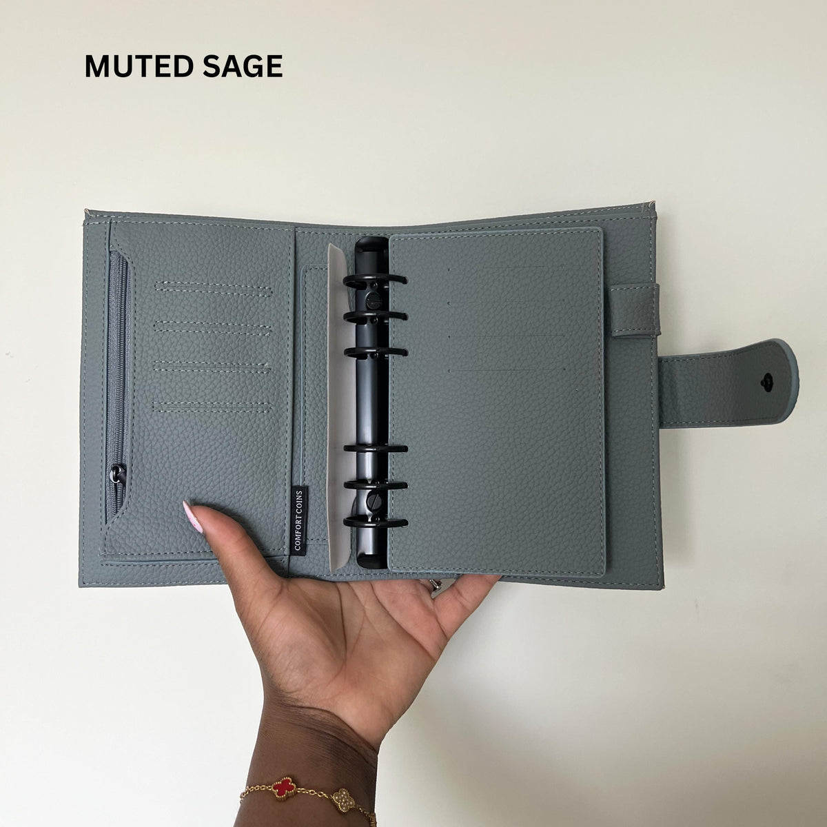 NEW A6 Budget Binders | 30mm Matte Black Rings | Cash Envelope Organizer