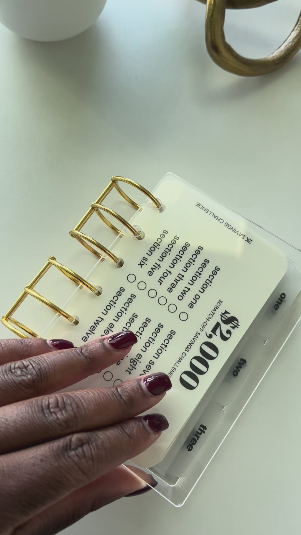 A7 Scratch-Off $2K Saving Bundles + PVC Matte Tabbed Envelopes
