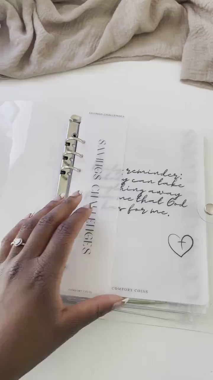 A5 Vellum Category Bookmarks
